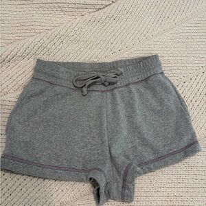 American Eagle Grey Sweatpant Shorts